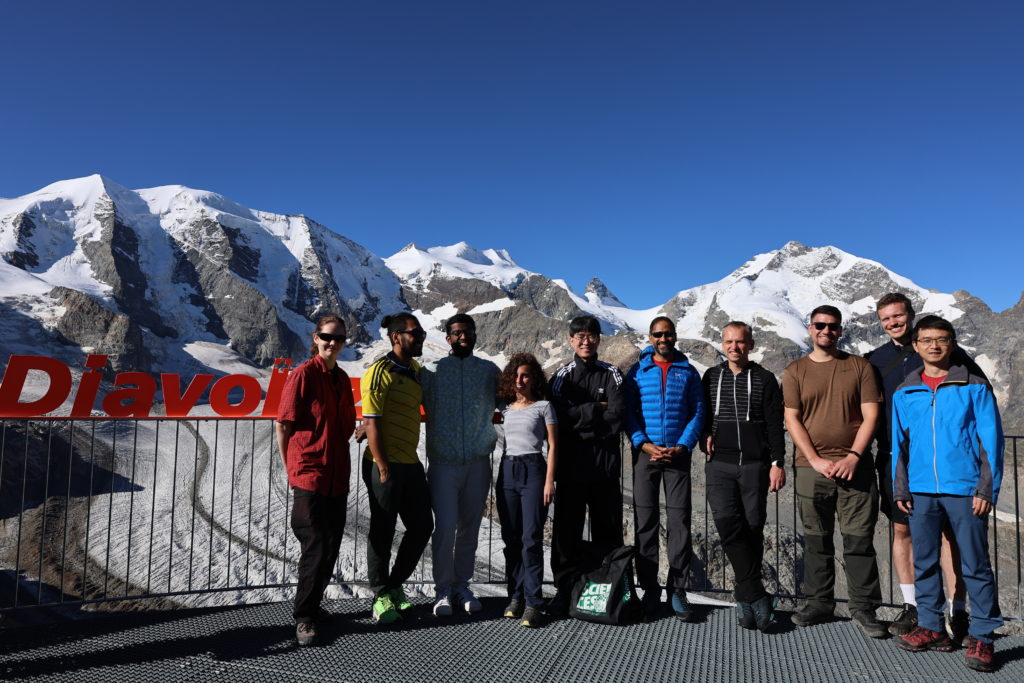From left to right: Ludivine Fausten, Daniel Suarez, Jinu James, Valeria Vento, Bosaï Lyu, Ajit Srivastava, Tomasz Smoleński, Klevis Domi, Ferdinand Menzel and Lujun Wang